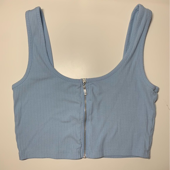 Me To We Zip Front Tank Top - Picture 2 of 5